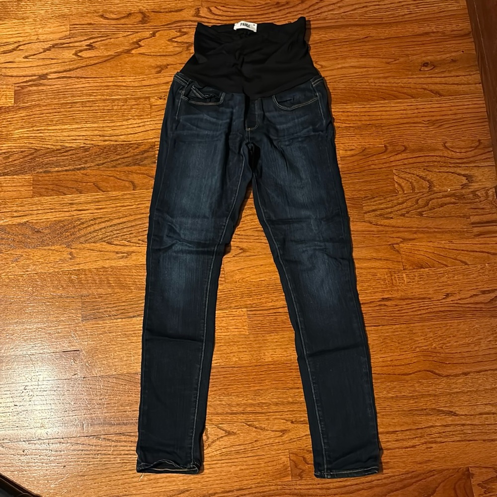 Paige Maternity Skinny Jeans sz 26